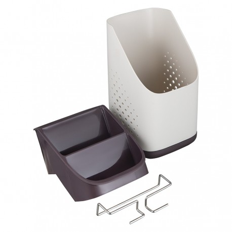 Органайзер для кухонных принадлежностей ronja, 23х13 см, светло-серый/темно-сливовый