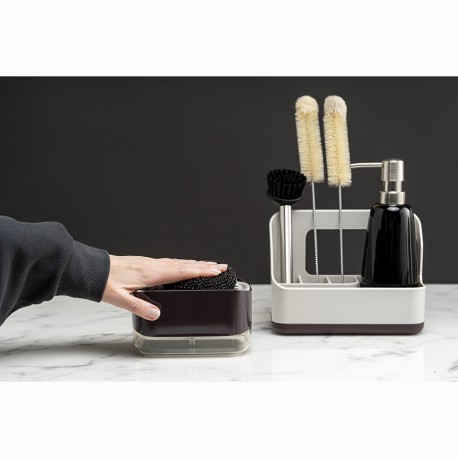 Органайзер для раковины ronja, 19х10,5х14,6 см, светло-серый