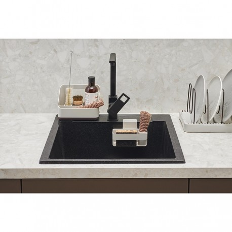 Органайзер для раковины ronja, 19х10,5х14,6 см, светло-серый