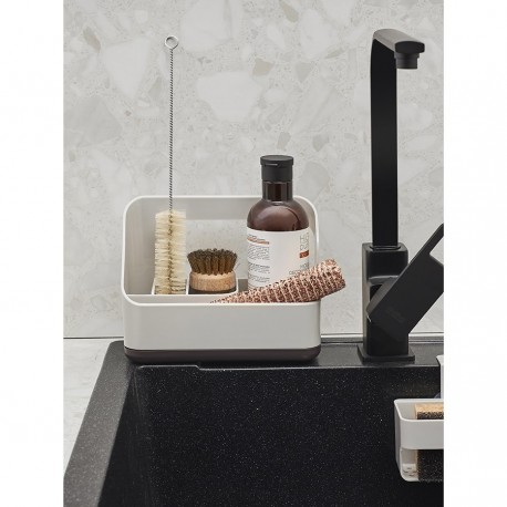 Органайзер для раковины ronja, 19х10,5х14,6 см, светло-серый