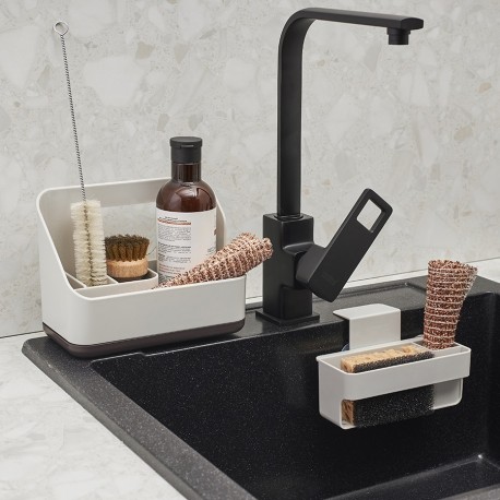 Органайзер для раковины ronja, 19х10,5х14,6 см, светло-серый