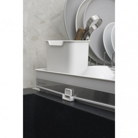 Сушилка для посуды atle раздвижная большая, белая