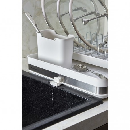 Сушилка для посуды atle раздвижная большая, белая