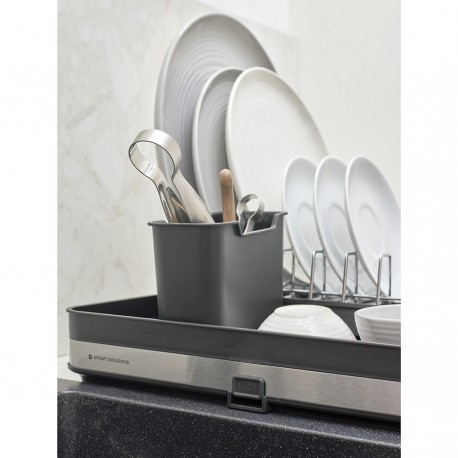 Сушилка для посуды atle раздвижная большая, черная