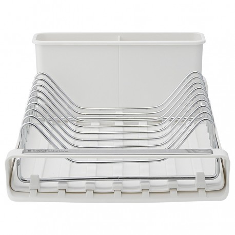 Сушилка для посуды atle раздвижная малая, белая