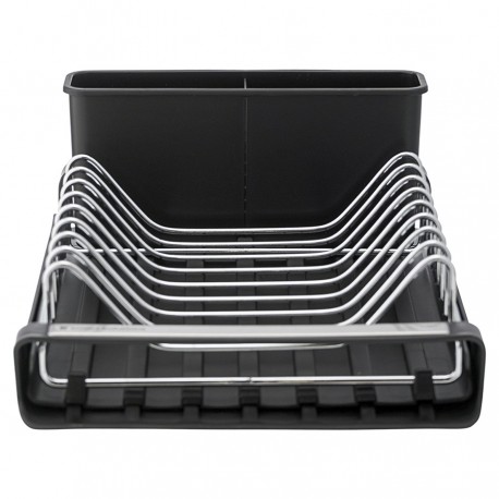 Сушилка для посуды atle раздвижная малая, черная