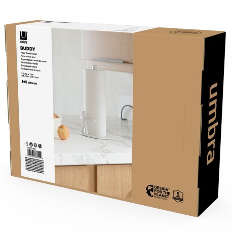 Держатель для бумажных полотенец buddy, белый