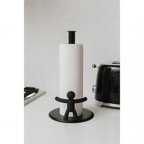 Держатель для бумажных полотенец buddy, черный