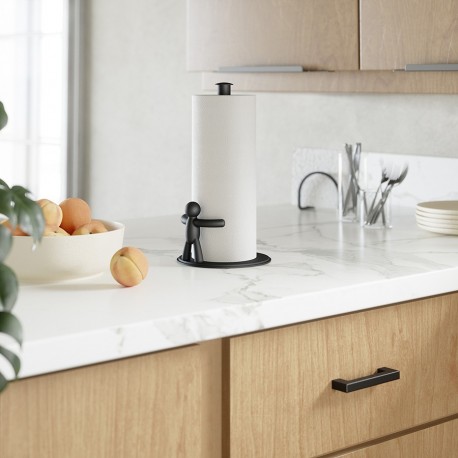 Держатель для бумажных полотенец buddy, черный