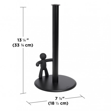 Держатель для бумажных полотенец buddy, черный