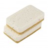 Набор губок для посуды из целлюлозы и кокосового волокна eco sponge, белые, 6 шт.