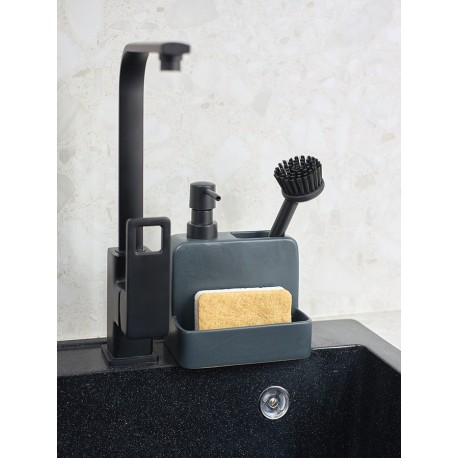 Набор губок для посуды из целлюлозы и кокосового волокна eco sponge, белые, 6 шт.