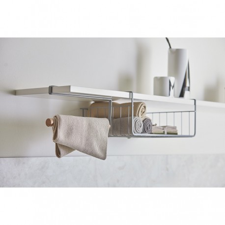 Держатель для бумажных полотенец granli, 26,5х12,5 см, серый