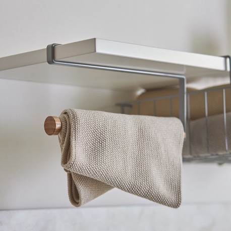 Держатель для бумажных полотенец granli, 26,5х12,5 см, серый