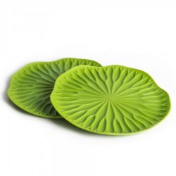 Подставки под бокалы 2 шт lotus зеленый
