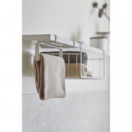 Держатель для полотенец подвесной granli, 24х8,5 см, белый