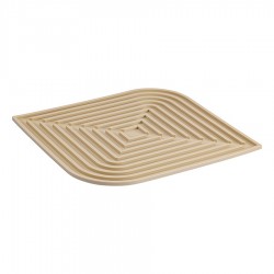 Коврик для сушки посуды dry flex, 34,5х31,5 см, бежевый