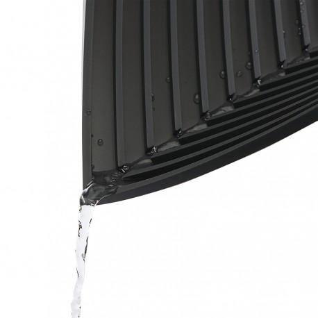 Коврик для сушки посуды dry flex, 34,5х31,5 см, темно-серый