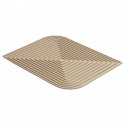 Коврик для сушки посуды dry flex, 34,6х44,6 см, бежевый