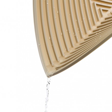 Коврик для сушки посуды dry flex, 34,6х44,6 см, бежевый