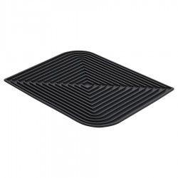 Коврик для сушки посуды dry flex, 34,6х44,6 см, темно-серый