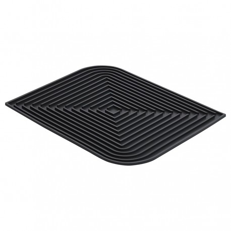 Коврик для сушки посуды dry flex, 34,6х44,6 см, темно-серый