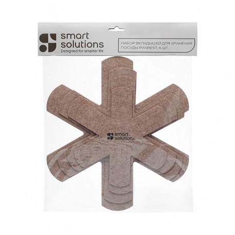Набор вкладышей для хранения посуды panrest, 4 шт.
