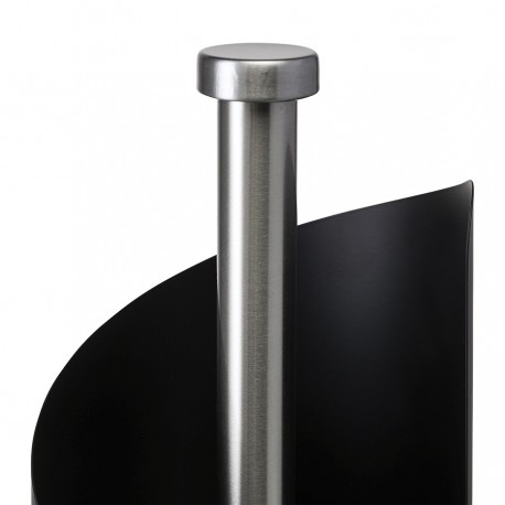 Держатель для бумажных полотенец riks, графит