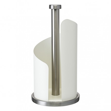 Держатель для бумажных полотенец riks, молочный