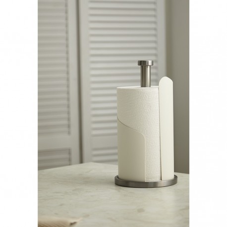Держатель для бумажных полотенец riks, молочный