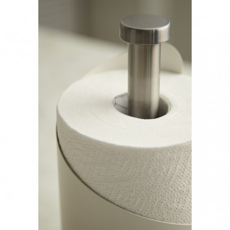 Держатель для бумажных полотенец riks, молочный