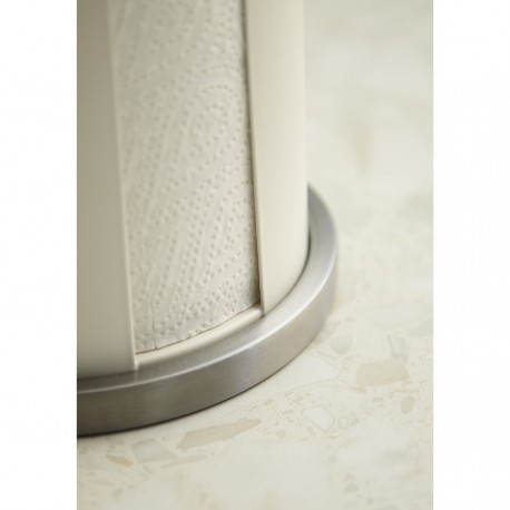 Держатель для бумажных полотенец riks, молочный