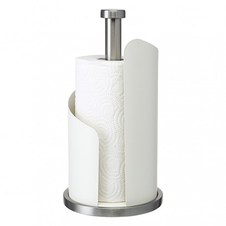 Держатель для бумажных полотенец riks, молочный