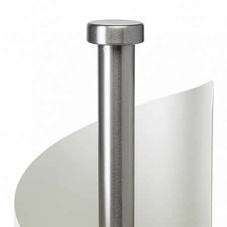 Держатель для бумажных полотенец riks, молочный