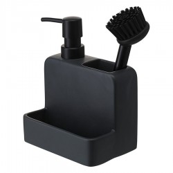 Диспенсер для мыла noble, 280 мл, графит