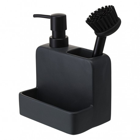 Диспенсер для мыла noble, 280 мл, графит