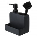 Диспенсер для мыла noble, 280 мл, графит