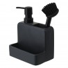 Диспенсер для мыла noble, 280 мл, графит