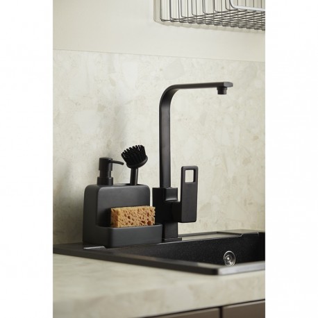 Диспенсер для мыла noble, 280 мл, графит