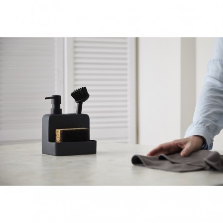 Диспенсер для мыла noble, 280 мл, графит