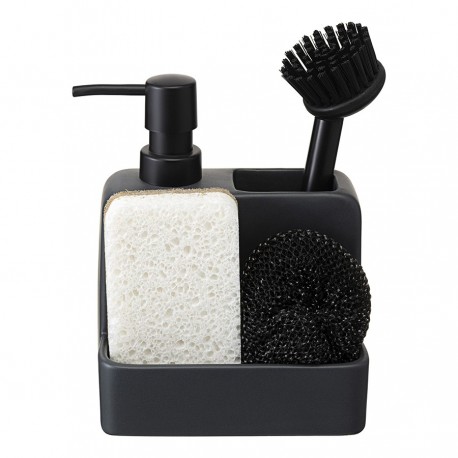 Диспенсер для мыла noble, 280 мл, графит