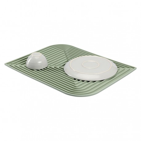 Коврик для сушки посуды dry flex, 34,6х44,6 см, шалфей
