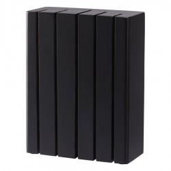 Подставка для ножей hevea, черная