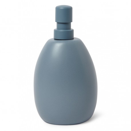 Диспенсер для мыла с подставкой для губки joey, 590 мл, серо-голубой