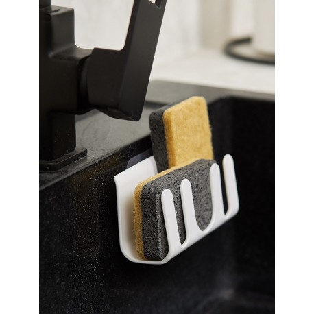 Набор губок для посуды из целлюлозы и кокосового волокна eco sponge, черные, 6 шт.