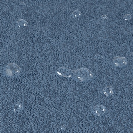 Коврик для сушки посуды udry, 46х61 см, синий