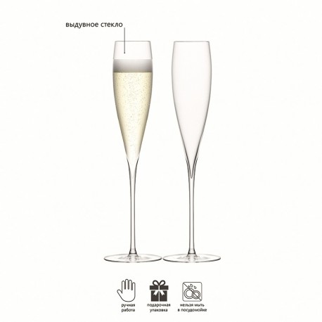 Набор бокалов для шампанского savoy, 200 мл, 2 шт.