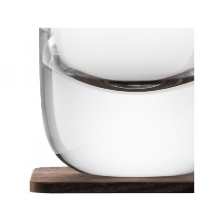 Набор стаканов с деревянными подставками renfrew whisky, 270 мл, 2 шт.