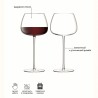 Набор бокалов для красного вина wine culture, 590 мл, 2 шт.