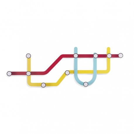 Вешалка subway, 57,8 см, разноцветная